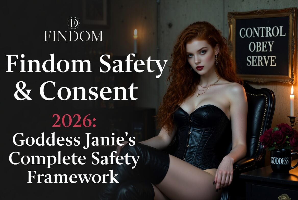 Findom Safety & Consent 2026- Goddess Janie's Complete Safety Framework Findom Safety & Consent 2026: Goddess Janie's Complete Safety Framework